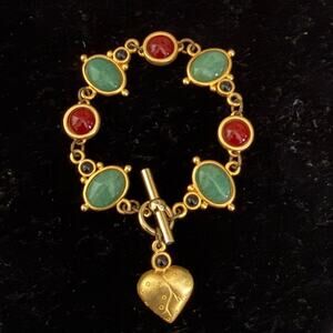 Pamela H for Giorgio Beverly Hills Scarab Bracelet - Vintage 1990s